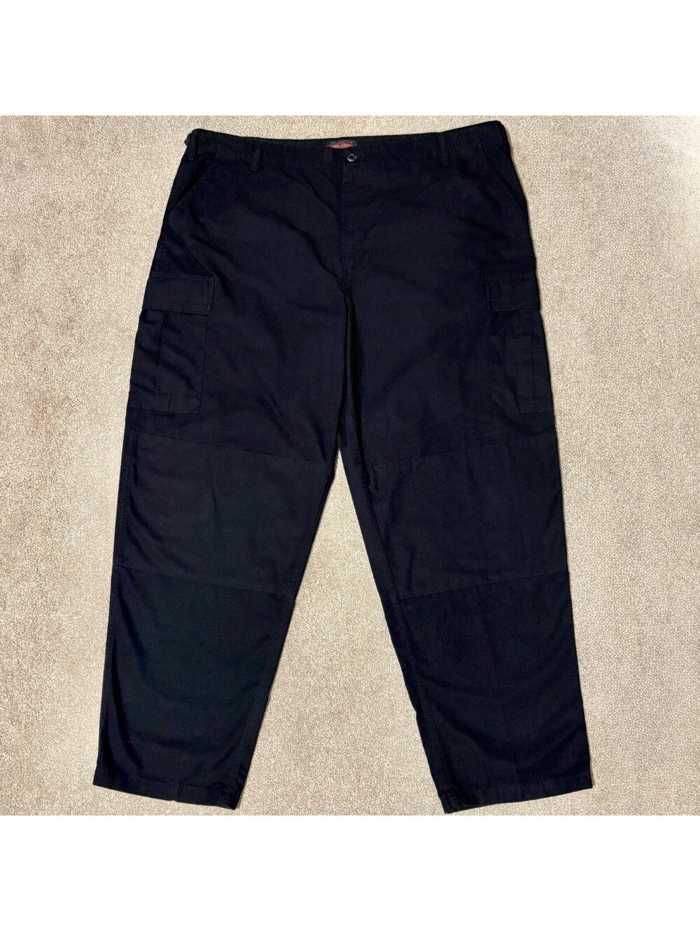 Tru-Spec Pants Mens 2XL Waist 43-47x32 Black Cargo Tactical Ripstop Military ll